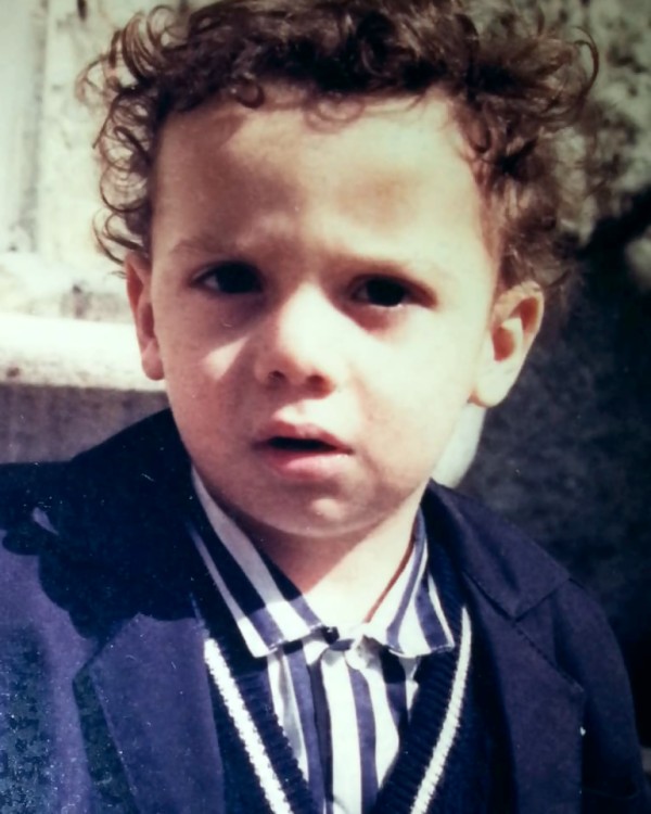 Andrea Rossi da bambino